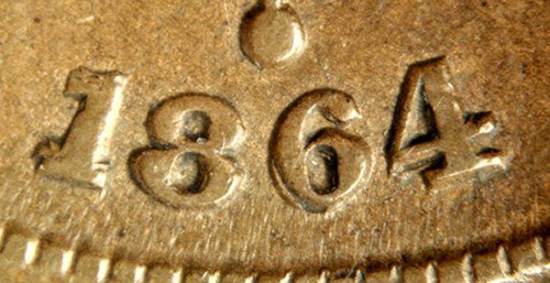 1864/1864-Lg-Motto--Vp-007-RPD-Two-Cent-Piece